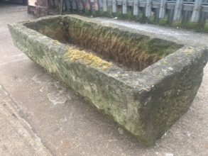 Stone trough