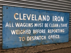 Cleveland Ironworks sign