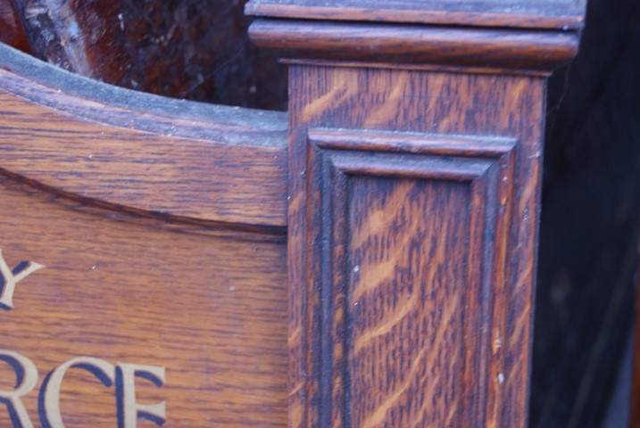 Commemorative oak plaque