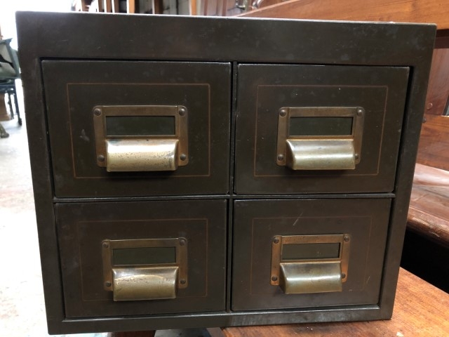 Bank of drawers