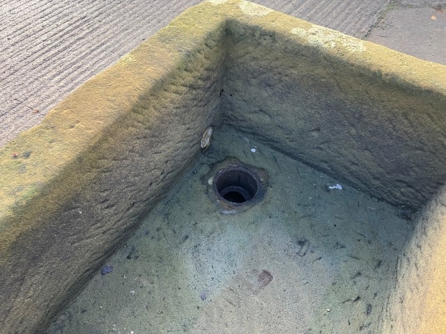 Sandstone trough
