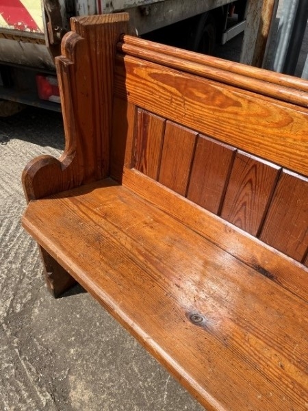 Church pew
