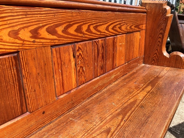 Church pew