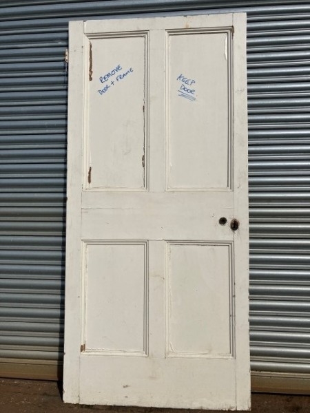 Georgian four panel door
