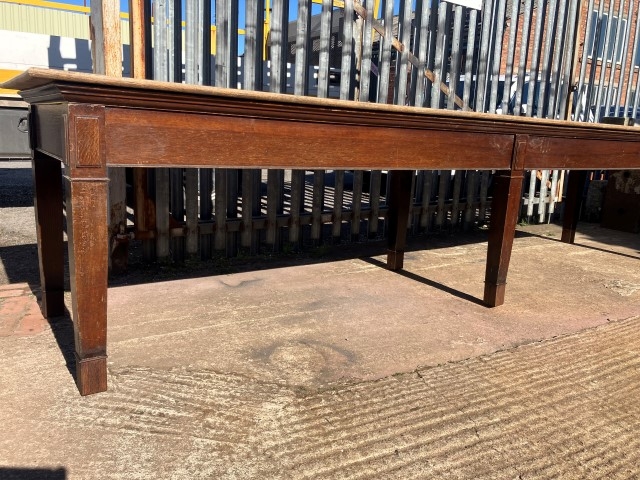 Huge oak table