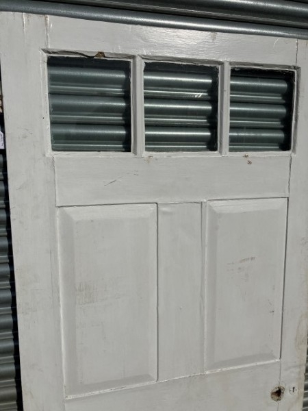 Georgian glazed door