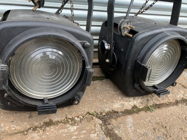 Large squat Strand stage lights