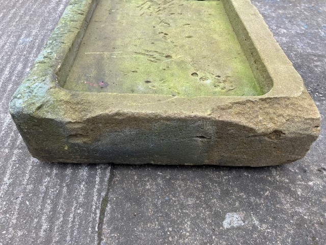 Sandstone shallow sink