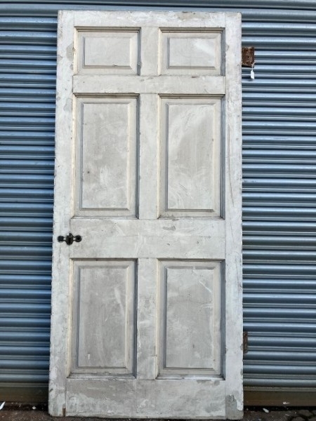 Georgian six panel door No 12