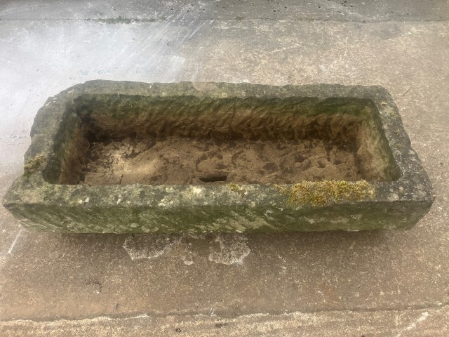 Stone trough