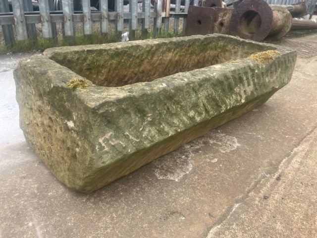 Stone trough