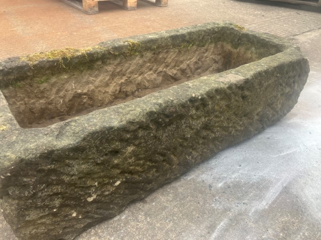 Stone trough