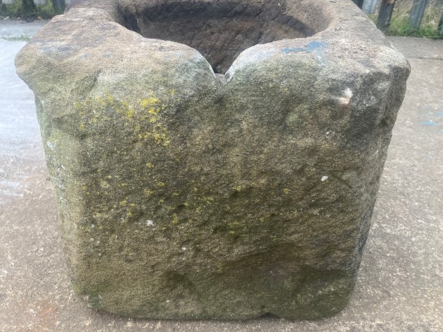Stone water font