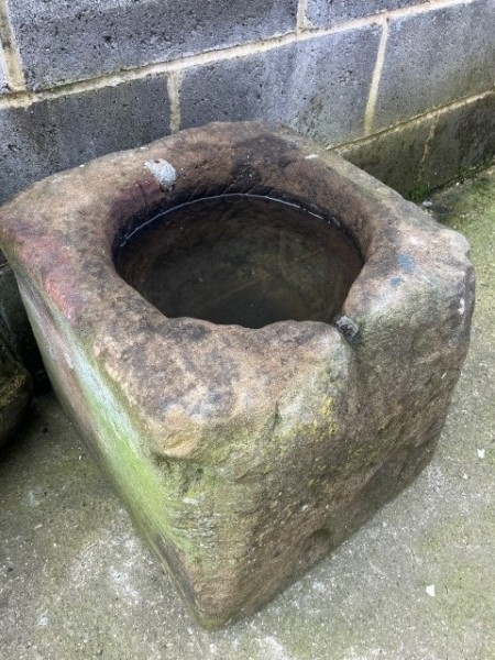 Stone water font