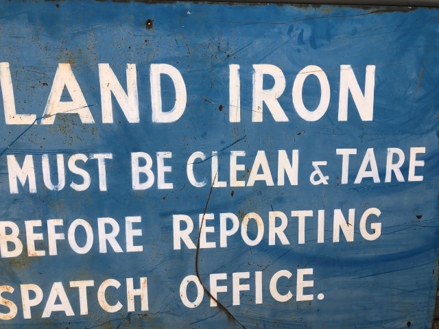 Cleveland Ironworks sign