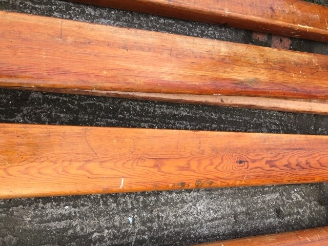 Gym frame timbers