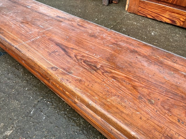 Pitch pine pews