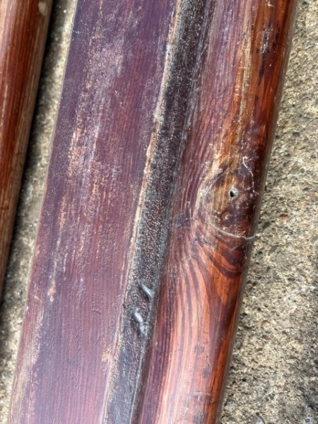 Pitch pine mouldings