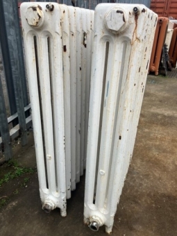 Three column cast iron radiators