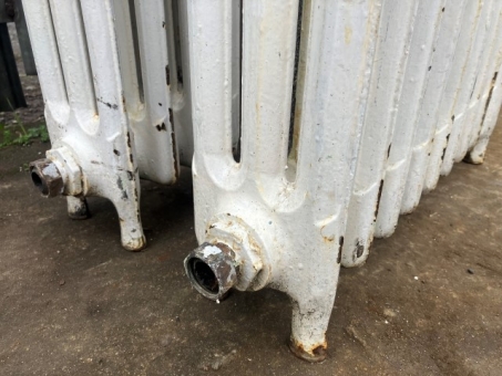 Three column cast iron radiators
