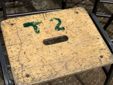 Vintage stacking stools