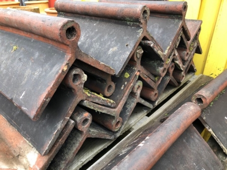 Platts roll-top ridge tiles