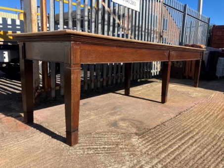 Huge oak table
