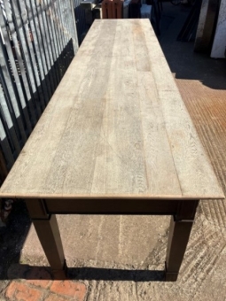 Huge oak table