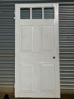 Georgian glazed door