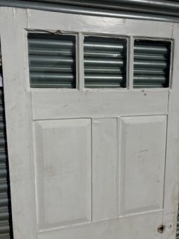 Georgian glazed door