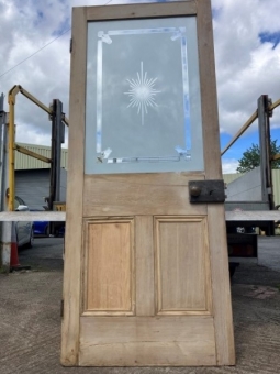 Victorian vestibule door