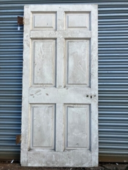 Georgian six panel door No 12