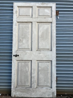 Georgian six panel door No 12