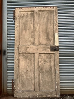 Georgian four and two panel door 