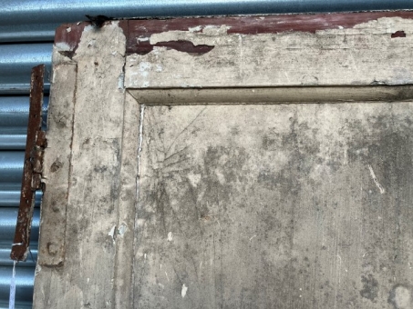 Georgian four and two panel door 