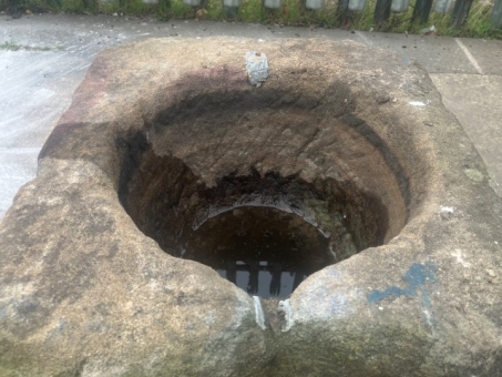 Stone water font