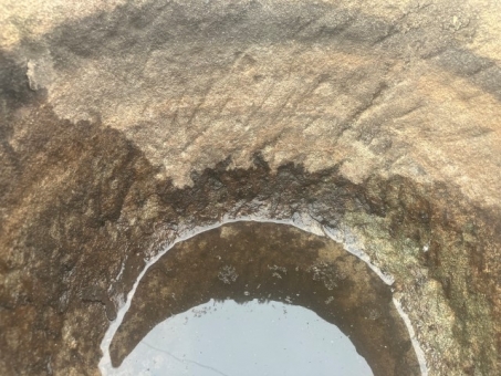 Stone water font