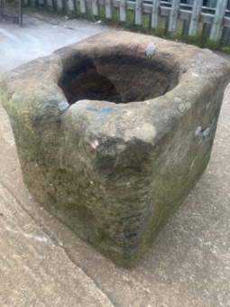 Stone water font