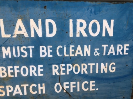 Cleveland Ironworks sign