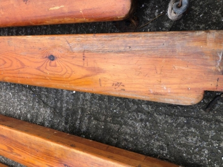 Gym frame timbers