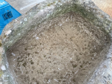 Large stone trough