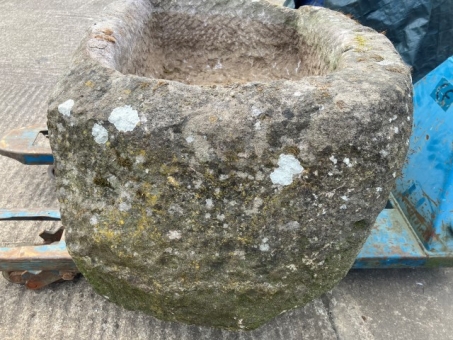 Large stone trough
