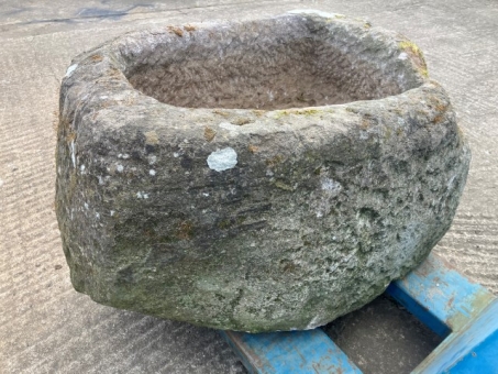Large stone trough