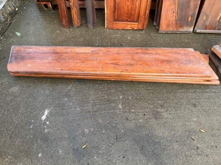Pitch pine pews