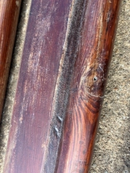 Pitch pine mouldings