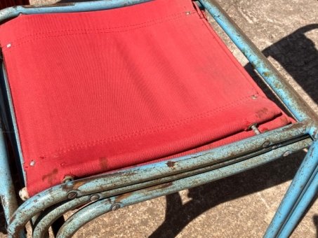 Vintage stacking chairs